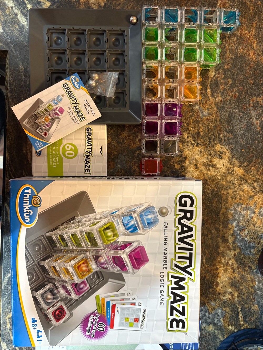 Gravity Maze Logic Game - Multi-Color - Picture 2 of 4